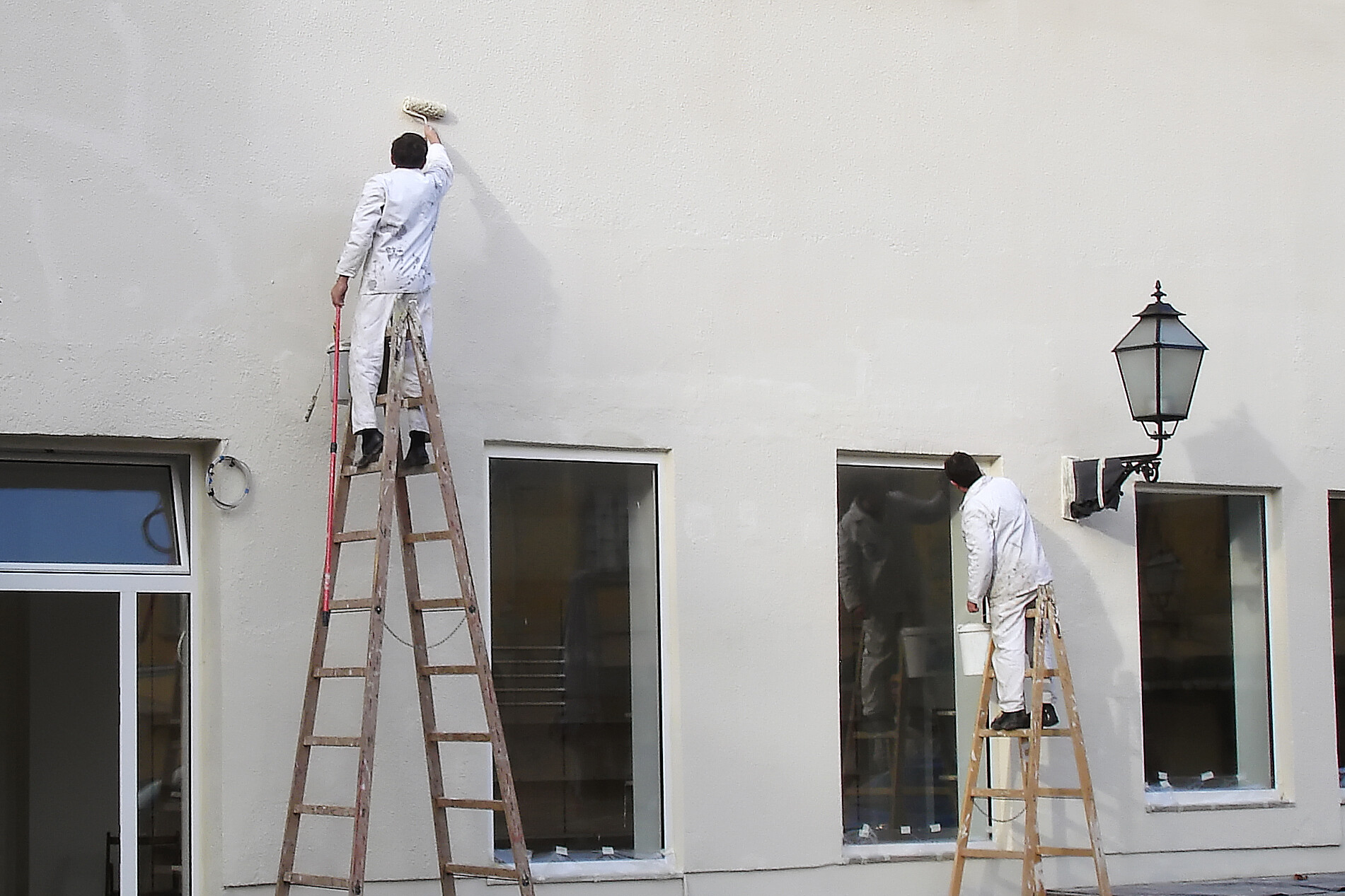Painters at work